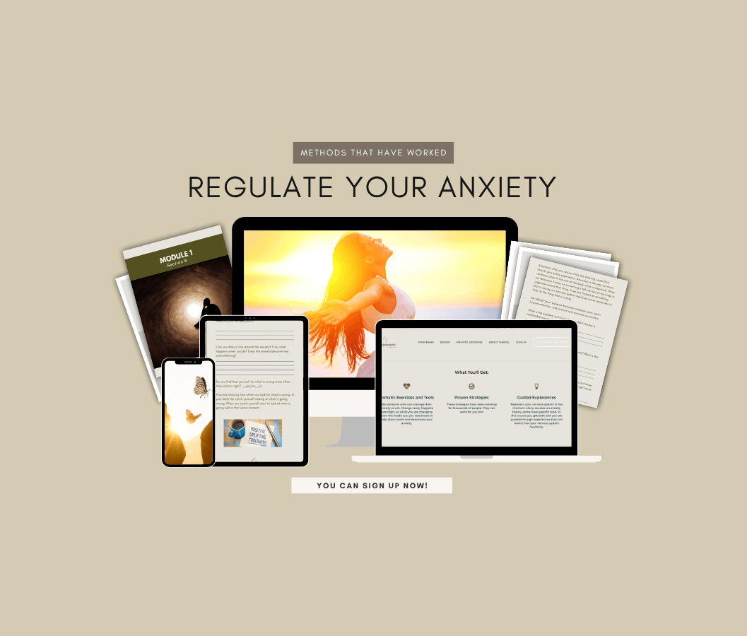 Regulate Anxiety somatic course